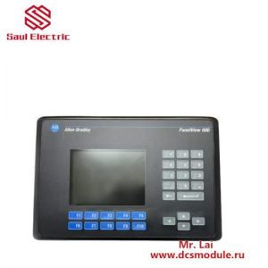 Allen-Bradley 2711-K6C16 PanelView 600 Color Keypad RS-232 (DF1) RS-232 Print AC