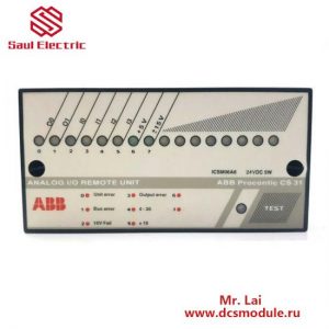 ABB ICSM06A6 Analog I/O Remote Unit - Industrial Automation Innovation