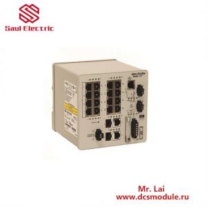 GE Fanuc 1783-BMS12T4E2CGP Ethernet Switch, Compact Modular Network Device