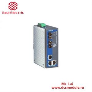 MOXA EDS-405A-MM-ST Industrial Ethernet Switch, High Reliability for Control Systems
